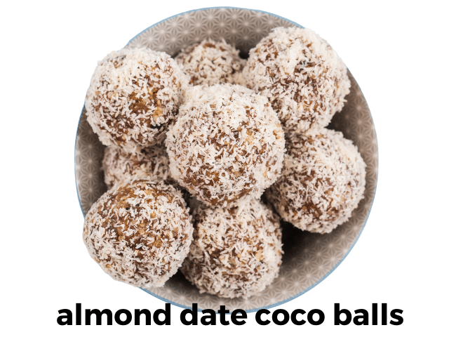 Almond Date Coco Balls