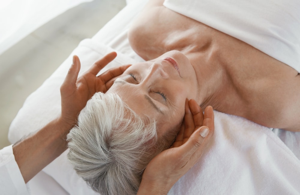 at home facial