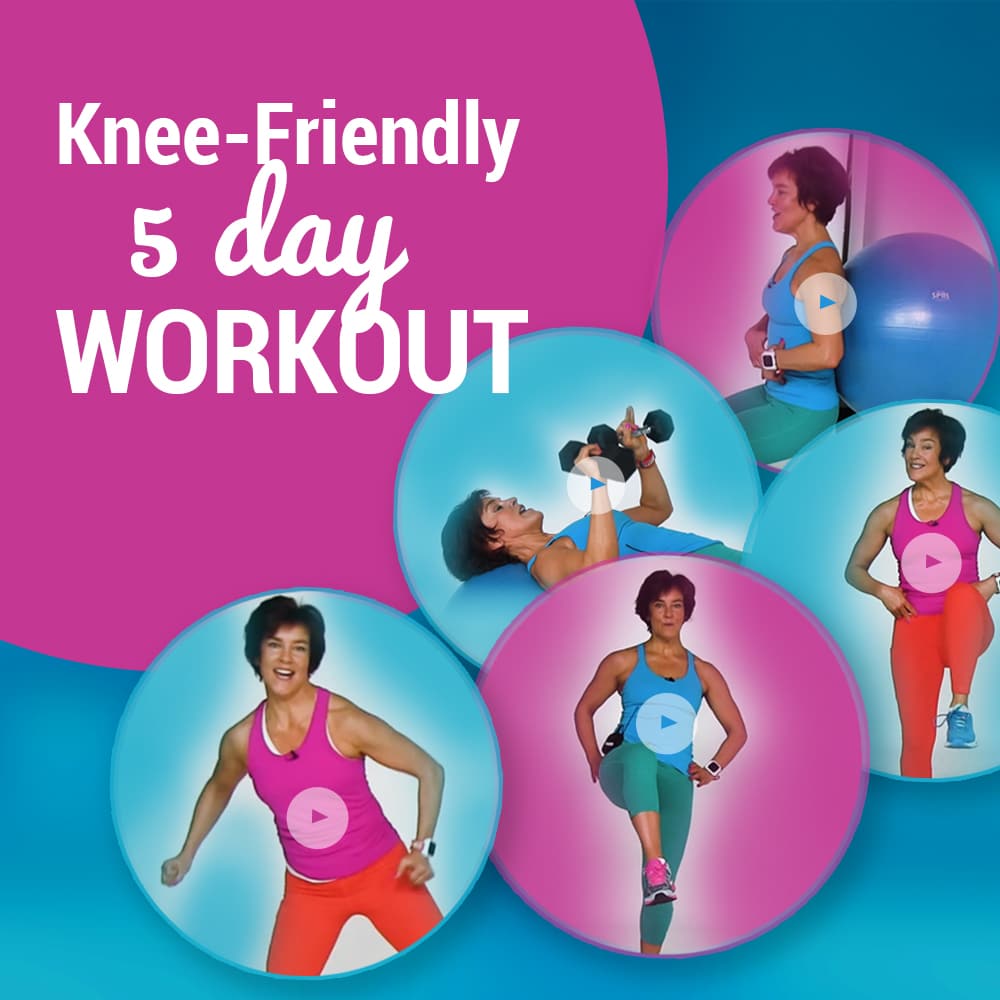 knee friendly 5 day workout