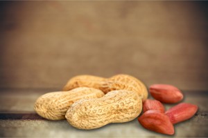 Brown peanuts.